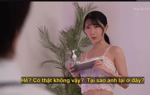 Chị gái Shen Nana xoa bóp cu cho thằng em